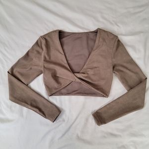 Csb Sierra long sleeve crop mocha